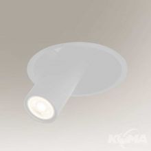 Yakumo reflektor wpuszczany w sufit 1x8W GU10 1xPAR16 led IP20 biały